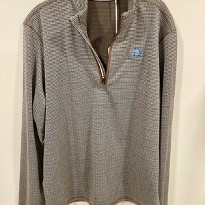 Field day co. Men's Houndstooth Zip-Up Sweater